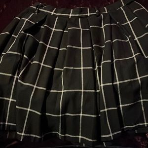 Plaid skirt